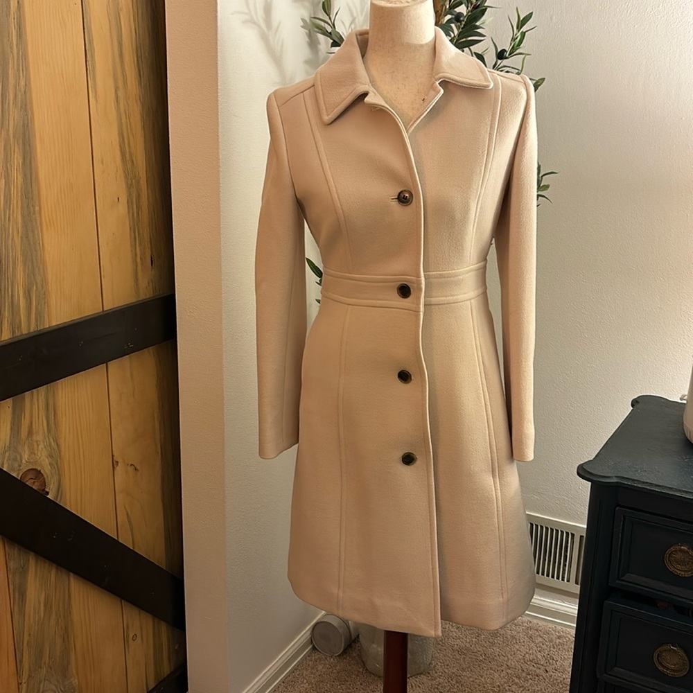 J. Crew Italian double cloth size 2 jacket scolor "van" with tags